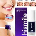 HISMILE V34 Teeth Removing Deep Smoke Stains Gingiva Protection Purple Orthopedic Toothpaste Cleans Oral Cavity Brightens Teeth. 