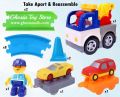 Blocks Train Track for Kids Building Block Train Playset with 30 Pcs, Battery Operated Toy Birthday Gift for Boys Girls Toddler-3650. 