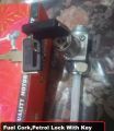Fuel tank petrol cork with key lock with key for Honda 125/70 and China motorcycles. 