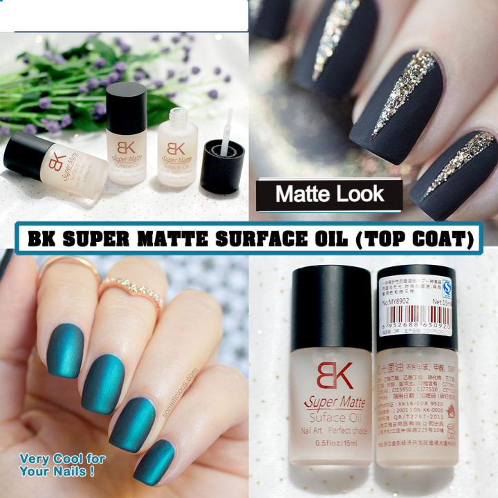 15ML Magic Super Matte Dull Effect Changing Nail Polish Top Coat Frosted  Surface Oil For Nail Art And Manicure