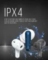 Audionic Airbud 425 Quad Mic | ENC Wireless Earbuds | Gaming mode Low Latency TWS Earbud With 40 Hours Playtime | IPx4 Water Proof Wireless Earphones With Voice Assistance Bluetooth Ear buds And Headphones. 