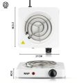 Raf Electric Stove  1000W - Electric Stove for Cooking - Hot Plate Heat Up In Just 2 Mins -  Automatic Electric Chulha. 