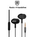Ronin R-9 Handsfree | 3.5mm Wired Earphones with Mic | Deep Bass Stereo Sound | 10mm Audio Driver | HD Voice Calls. 