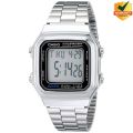 Casio A178WA-1AD - Vintage Style - Wrist Watch for Men. 