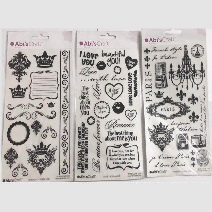 3 cards pack , Rub-on Transfer Stickers , Caption stickers , Wish Stickers , Rubon Stickers for scrapbooking ,card making ,decoupage