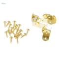 100Pcs Stainless Angle Bracket Small L Shape Corner Repair Braces 12 x 12 mm. 