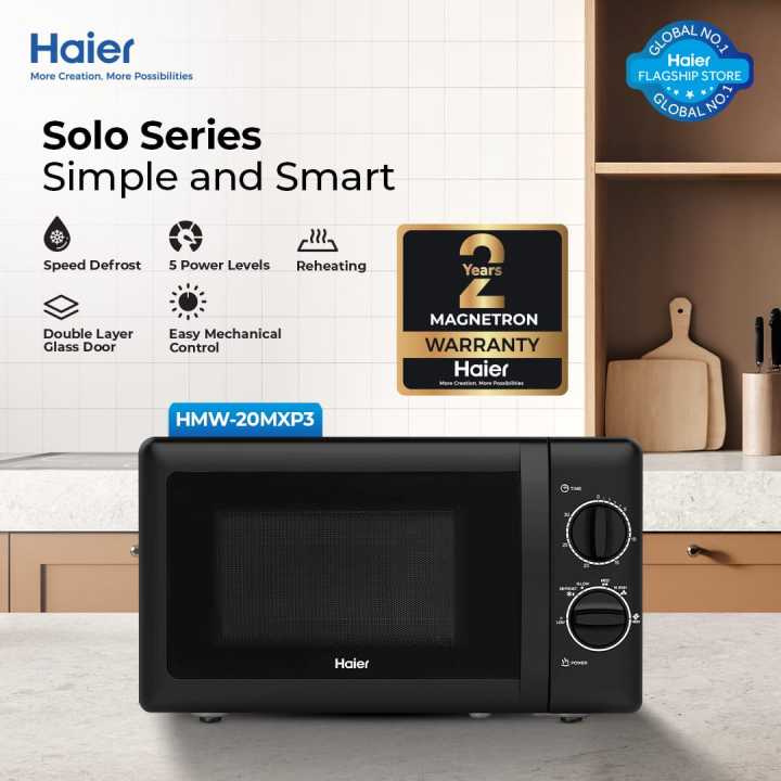 Haier 20L / Solo / HMW-20MXP3 ( Alarm Signal + Halogen Interior Light ...