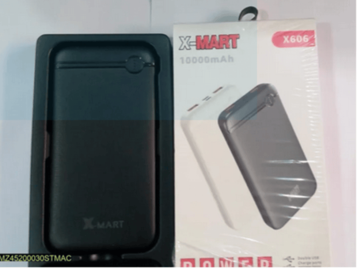 portable 10000mAh x-Mart X606 power bank Super Fast Charging Powerbank With2 USB Port