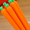 🥕CARROT PEN Door gift student reward Goodies Comel Doorgift Kawaii Gel Pen Mini School Black Portable Office Cute Write. 