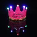 HAPPY BIRTHDAY LED CROWN BIRTHDAY PARTY WEAR LED CROWN. 