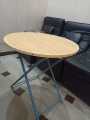 Folding Table Dining Table and Study Table Wooden Top metal Frame. 