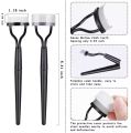 Eyelash Comb Curler Eyelashes Separator Curler Makeup Mascara Applicator Metal Eyelash Comb. 
