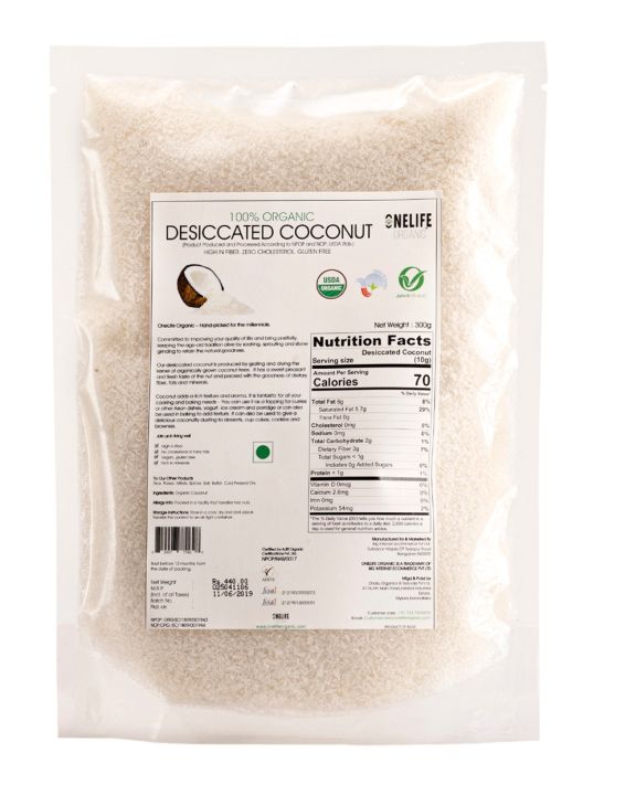 ONE%20LIFE%20ORGANIC%20Desiccated%20Coconut%20%E2%80%93%20Unsweetened%20Shredded%20Coconut%20Powder%20%E2%80%93%20300g%20%E2%80%93%20Vegan,%20Gluten%20free,%20Ready-to-cook%20Grated%20Coconut%20Flakes%20-%20Image%202