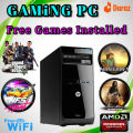 HP Gaming PC AMD A4 [ Ram 8GB HHD 500GB 128GB SSD 1GB GPU ]. 