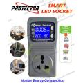 Digital LCD Energy Meter Wattmeter Monitoring Device Wattage Electricity Kwh Power Measuring Outlet Analyzer. 