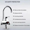 Instant Electric Hot Water Tap Geyser for Kitchen & Bathroom - 3000W Fast Heating Faucet with LED Digital Temperature Display - Tankless Water Heater. 