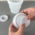 Durable With Scale Foldable Silicone Measuring Cup Mix Cup Reusable Epoxy Resin DIY Cups Portable Multi-spec Graduated Cup Casting Resin. 