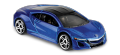 Hot Wheels HW Exotics Series 9/10 '17 Acura NSX. 