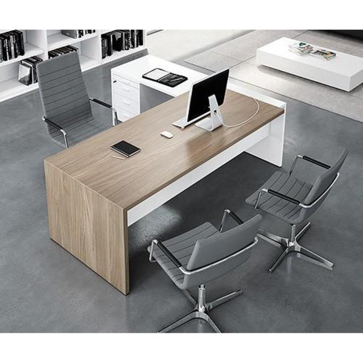 L-Shaped Computer Desk,Boss Office table CEO Table Home Office Desk with Drawer, Sturdy Writing Table, Space-Saving, Easy to Assemble