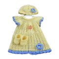 Hand Knitted Woolen Karoshia Frock. 