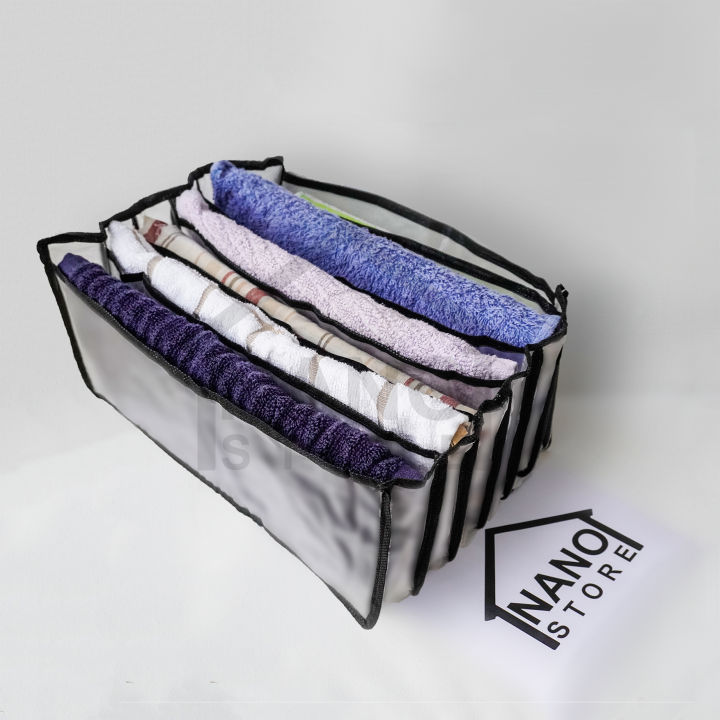6%20Grid%20Wider%20Cells%20Socks%20and%20Undergarment%20Organizer%20%20Foldable%20underwear%20box%20Wardrobe%20clothes%20storage%20box%20Net%20fabric%20underwear%20organizer%20-%20Image%205