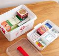 Multifunctional Medicine Box / First Aid Kit – Family Emergency Kit Storage Box for Organized Healthcare Essentials. 
