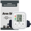 Digital Blood Pressure Monitor | Upper Arm Automatic BP Machine with Large LCD Display, Memory Storage & Voice Function. 