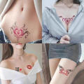 Long-lasting Tattoo Sticker Non-Toxic Realistic Removable Chest Tattoo Stickers 10Pcs/Set Non-permanent Abdomen Temporary. 