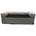 Relaxsit Fold Out Z Chair Couple Bed mattress double Folding Bed Two tone Sofa Cum Bed Mattress Foam. 