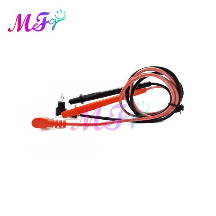1 Pair Digital Multimeter Universal 1000V 10A Test Lead Probe Cable For SMD For SMT Needle Tip 72CM Length