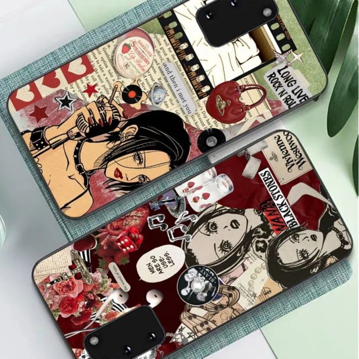Oosaki Nana Phone Case For Samsung A 13 21 30 31 32 51 52 53 70 for Huawei Honor 50 60 70 for OPPO vivo