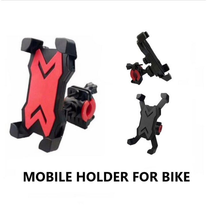 Bike Mobile Phone Holder Stand Mount Bicycle Motorcycle Holder ...