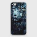 iPhone 5 Cover - SkinLee HQ Hybrid Case (Soft) - Vintage Galaxy Lion - SKINLEE-358-1-90-11. 