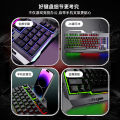Cross-Border Hot Sale Gaming Keyboard Mouse Suit Desktop Computer Wired E-Sports Keyboard. 