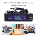 5.25 inch PC Fan Speed Controller Temperature Display LC D Front Panel-as the picture shows. 