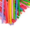 Long Solid Latex Balloons For Party Decoration DIY Large Ballon Animals Art Twisting Balloons Party Clown Multicolor Helium Ballons For Birthday Wedding Anniversary Bridal Shower Baby Shower Kids Play Farewell Party Decor Available in 25, 50,100 Pcs. 