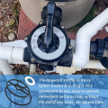 O-Ring Gasket Rebuild Kit PC Pool and Spa Replacement Parts Fits for Hayward Multi-Port Valve Parts. 