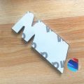 M Sport / Power Emblems Stickers Badges Wing Side Car styling for BMW M3 M5 G01 F20 G30 F30 F31 E36 E39 E87 E60 E46 E91 X1 X3 X5. 