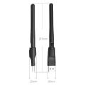 Kebidu WIFI USB Adapter MT7601 150Mbps USB 2.0 WiFi Wireless Network Card 802.11 B/g/n LAN Adapter with Rotatable Antenna. 