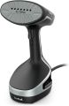 Tefal Handheld Clothes Steamer, Powerful 90g/min Steam Boost, Ready to Use in 25 Seconds, Black and Silver, DT8250. 
