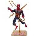 Marvel Avengers Iron Spider-Man Action Figure Souvenir Toy Model Kit Collectibles. 