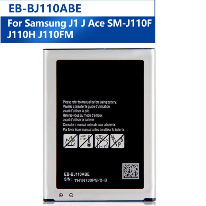 Samsung Galaxy J1 Ace / J110 Battery Replacement EB-BJ110ABE Battery with 1900mAh Capacity_Silver