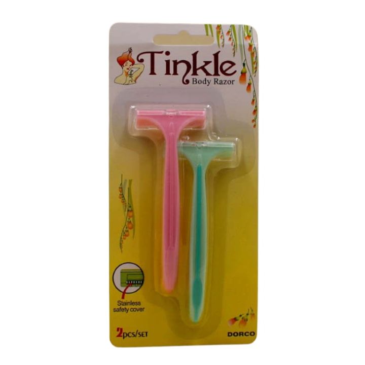 2 Pcs Body Hair Remover Razor For Women & Girls Disposable Lady Rozor, Tinkle Body Razor
