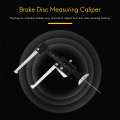 Disc Brake Rotor Thickness Caliper 0-60mm Gauge Gage Micrometer Measuring Tool. 