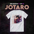 Jotaro Kujo From Jojo's Bizarre Digital Printed T Shirt For Men. 