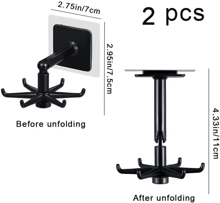 6%20Hooks%20Kitchen%20Storage%20Rack%20360%20Degrees%20Rotating%20Hook%20Self%20Adhesive%20Kitchen%20Hooks%20Bathroom%20Hanger%20Shelf%20Hanging%20Rack%20Organizer%20-%20Image%204