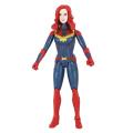 NYT Marvel Avengers  Iron Man Spiderman Thor Captain America Black Panther Ant-Man Movable Model Toy With Light Voice. 