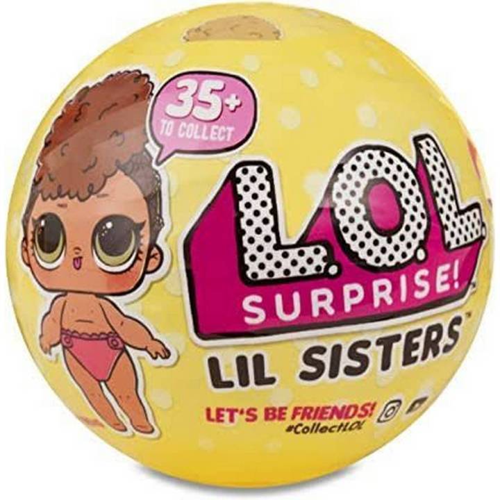 Cute LOL Suitcase Gift Ball With LOL Doll Inside For Kids