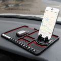 Multi-Functional Car Anti-Slip Mat Auto Phone Holder Non Slip Sticky Anti Slide Dash Phone Mount Silicone Dashboard Car Pad Mat. 