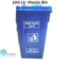 100ltr Dustbin With Tires- Commercial Dustbin- Large Dustbin- 100litre Dustbin- Industrial Dustbin- Garbage Bins- Recycling Bins With Tires-  Dustbins For School, Industries, Restaurants And Offices.. 